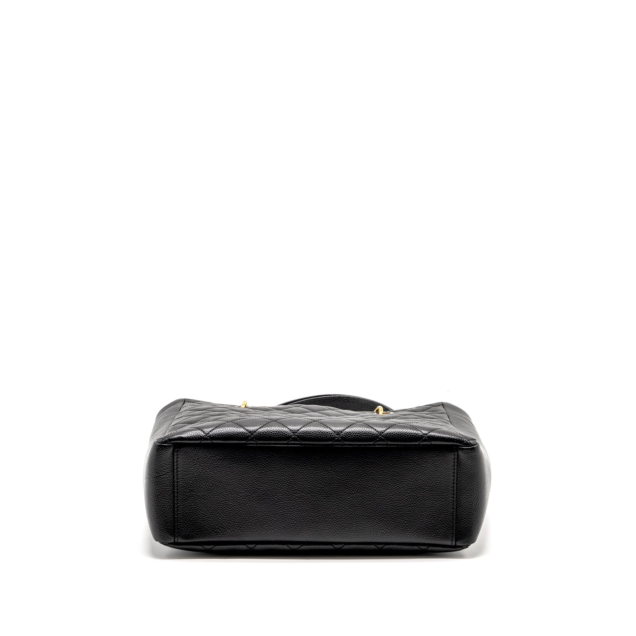 Chanel Petit Shopping Tote Bag Caviar Black