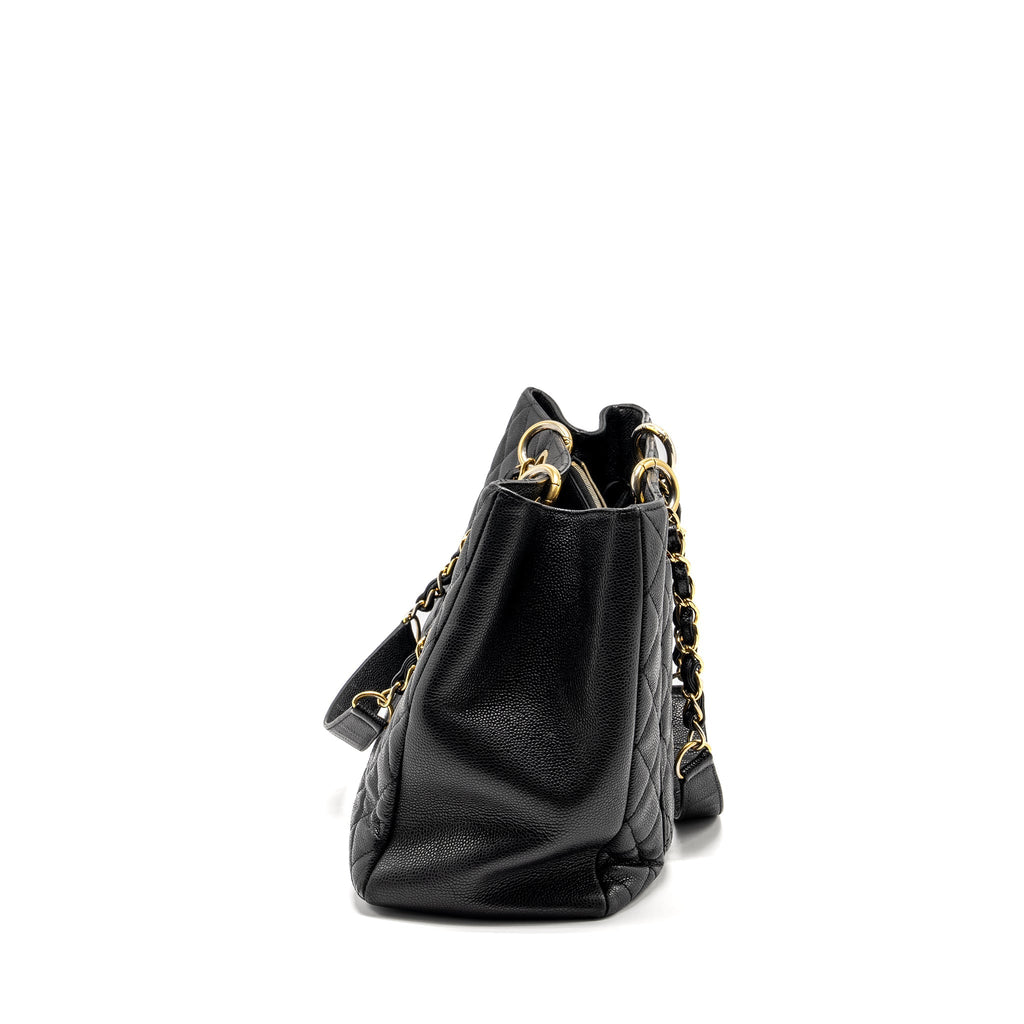 Chanel Grand Shopping Tote Bag XL Caviar Black