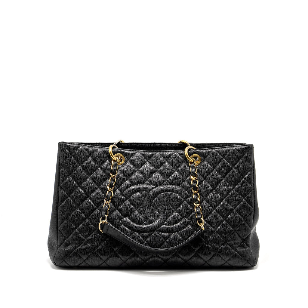 Chanel Grand Shopping Tote Bag XL Caviar Black