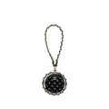 Chanel 22C Round Clutch With Chain Lambskin Black