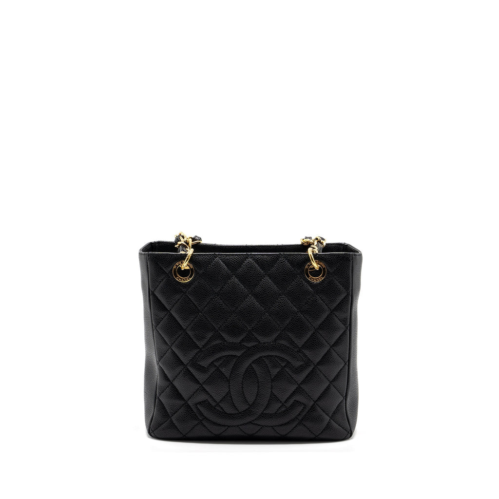 Chanel Grand Shopping Tote bag PM Caviar Black