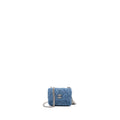 Chanel Coco Love Mini Clutch With Chain Denim Blue (Microchip)