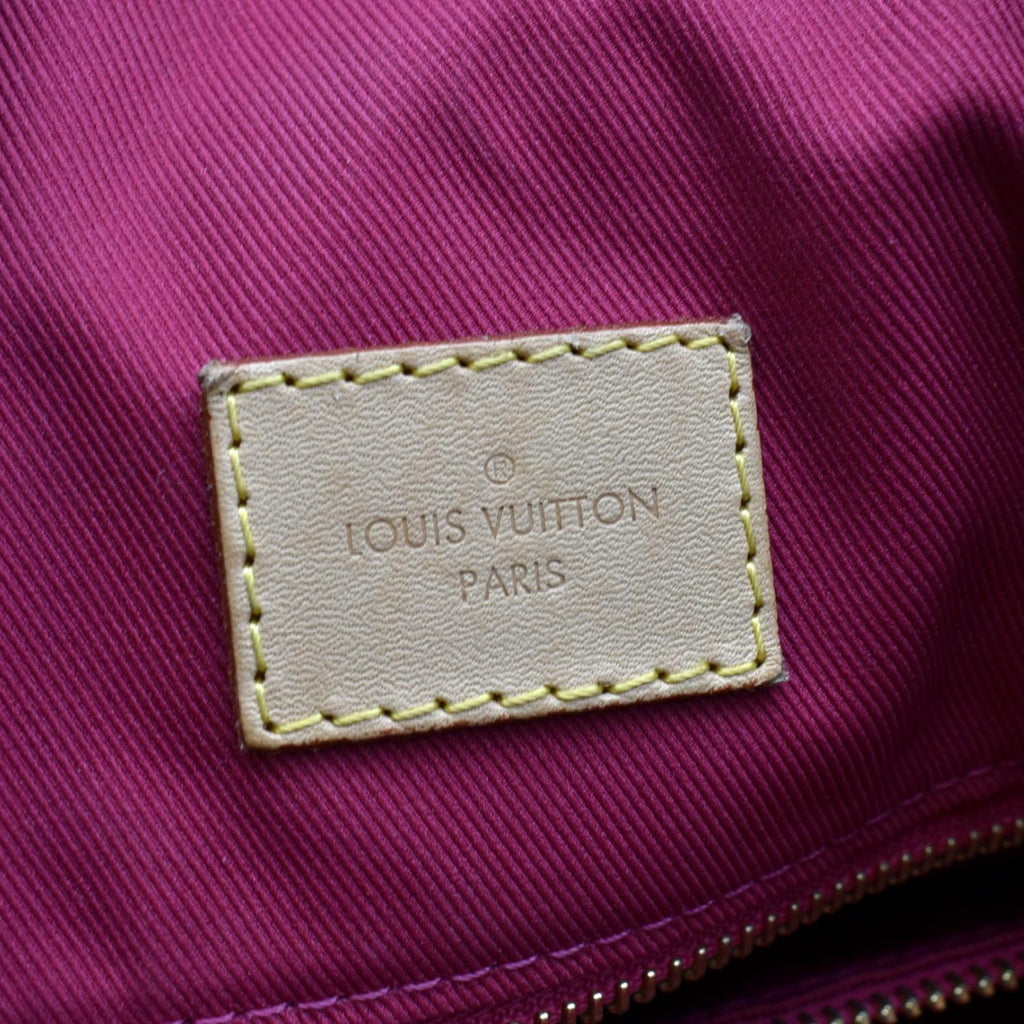 LOUIS VUITTON Graceful MM Monogram Canvas Shoulder Bag Brown