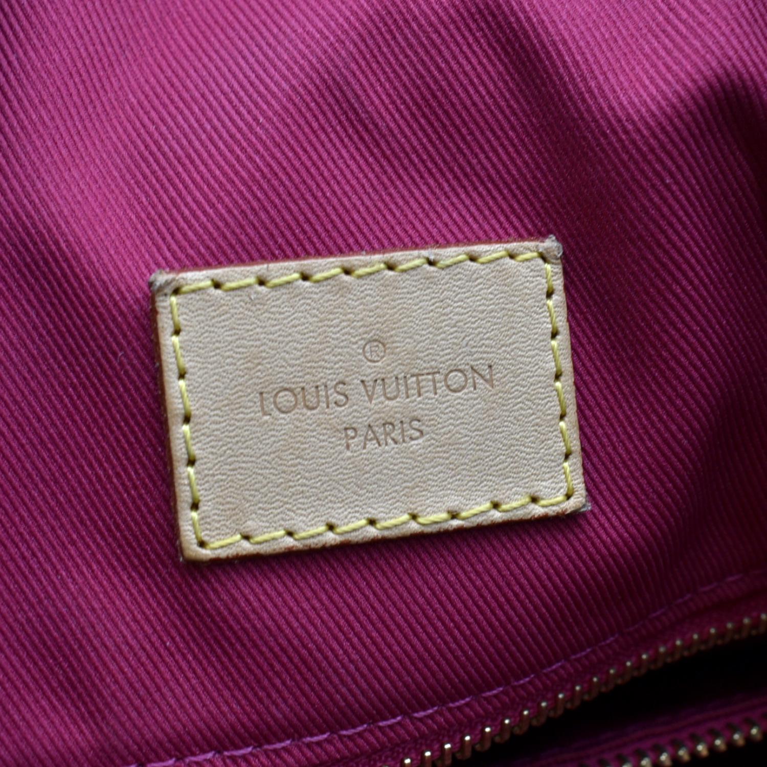 LOUIS VUITTON Graceful MM Monogram Canvas Shoulder Bag Brown