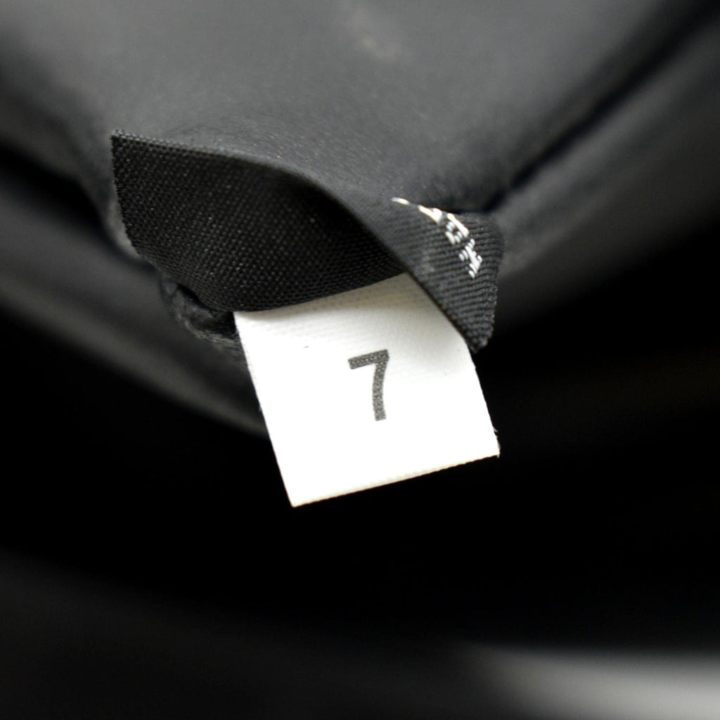 PRADA Small Antique Nappa Leather Tote Black