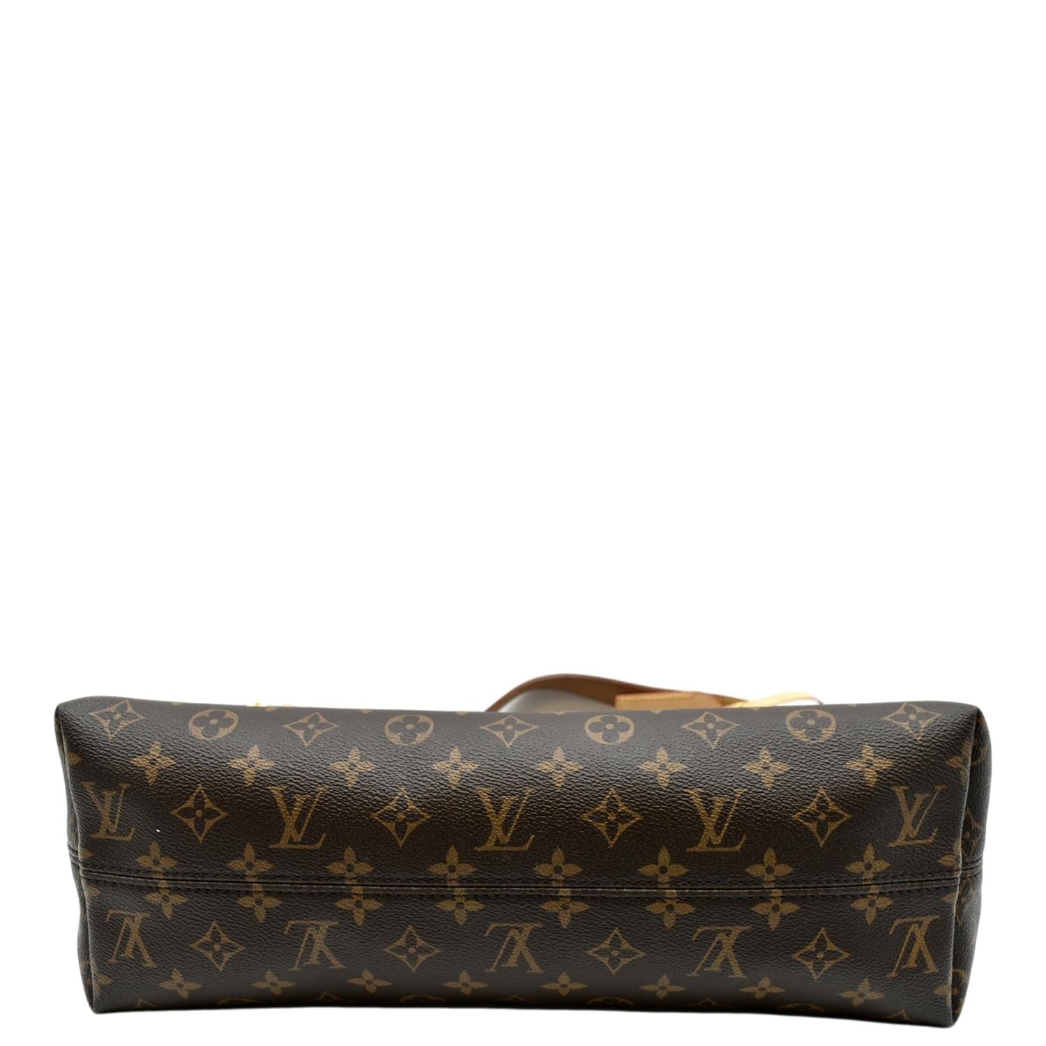 LOUIS VUITTON Graceful MM Monogram Canvas Shoulder Bag Brown