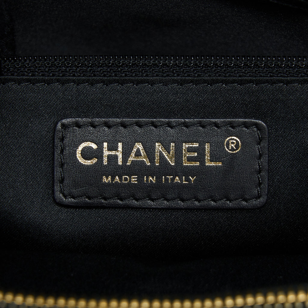 Chanel Grand Shopping Tote Bag Caviar Black