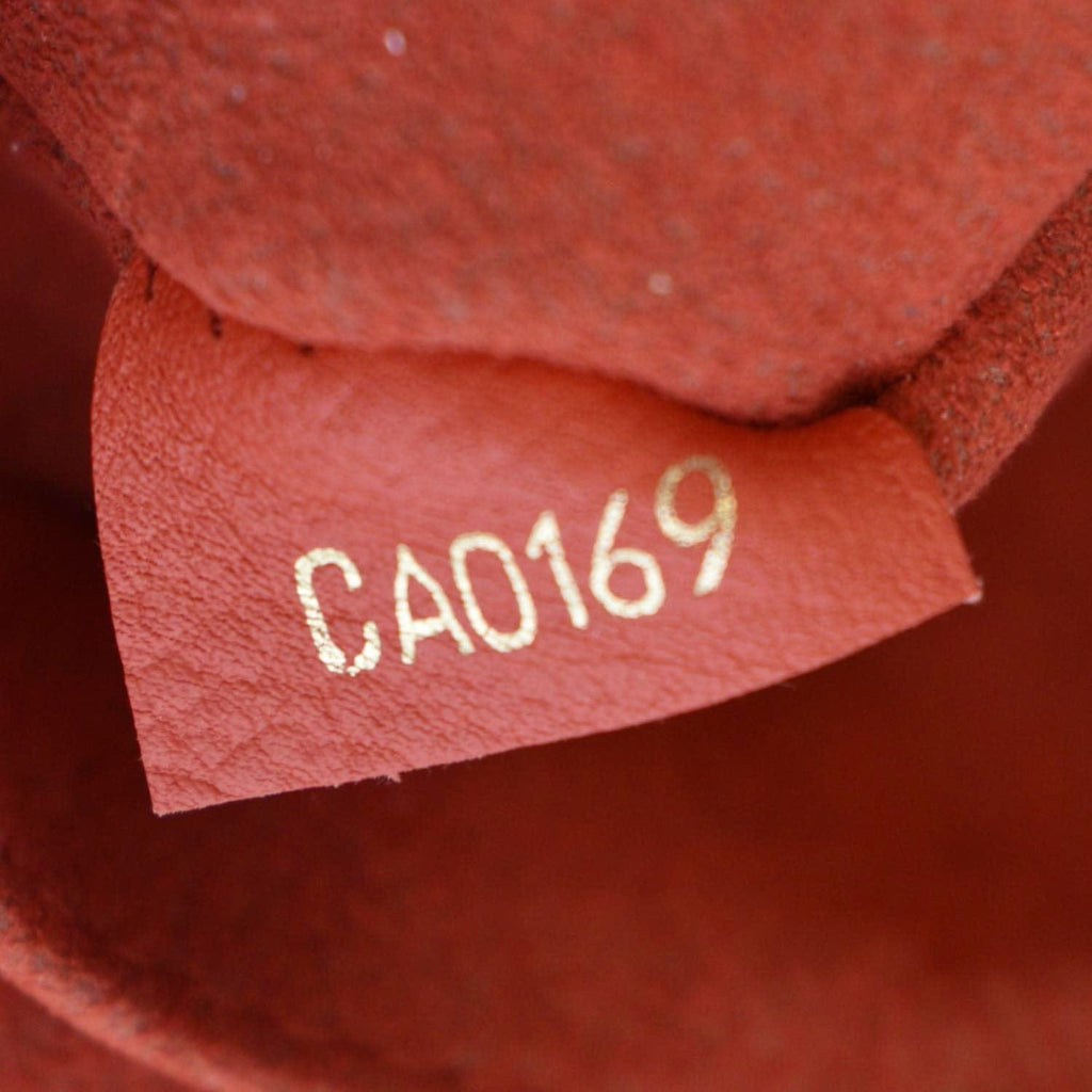 LOUIS VUITTON Vaugirard Monogram Canvas Shoulder Bag Coquelicot