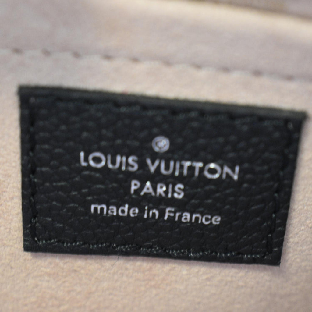 LOUIS VUITTON Marellini Epi Leather Shoulder Bag Black