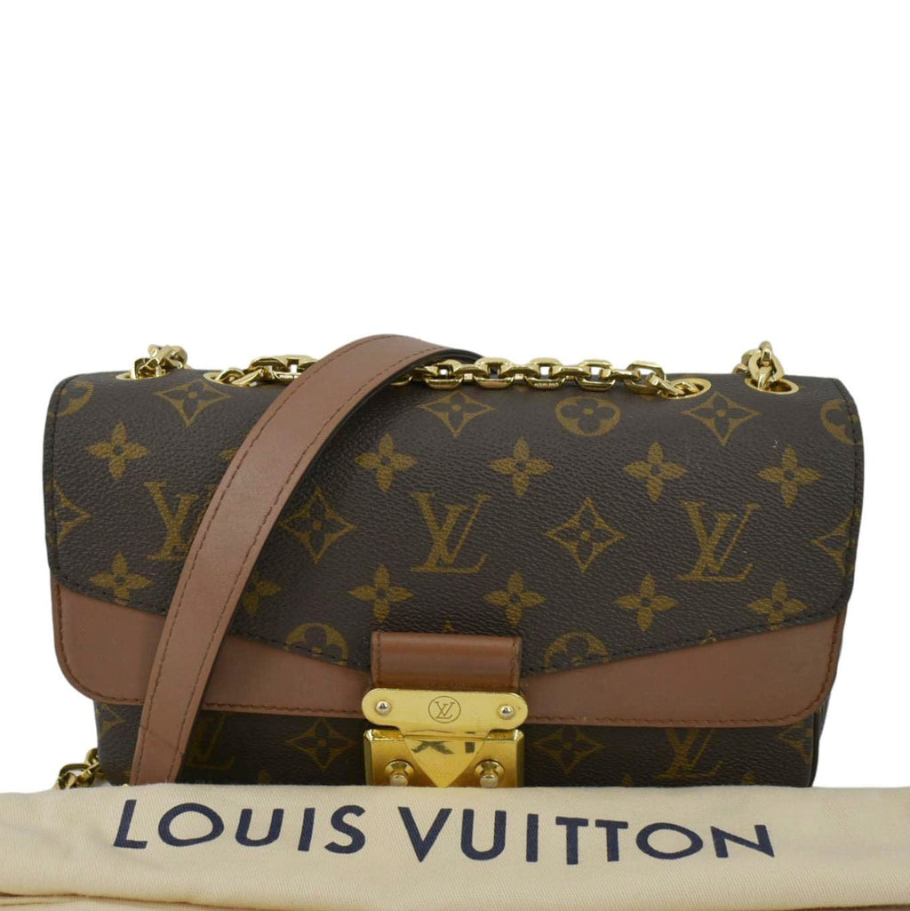 LOUIS VUITTON Marceau Monogram Canvas Shoulder Bag Tan