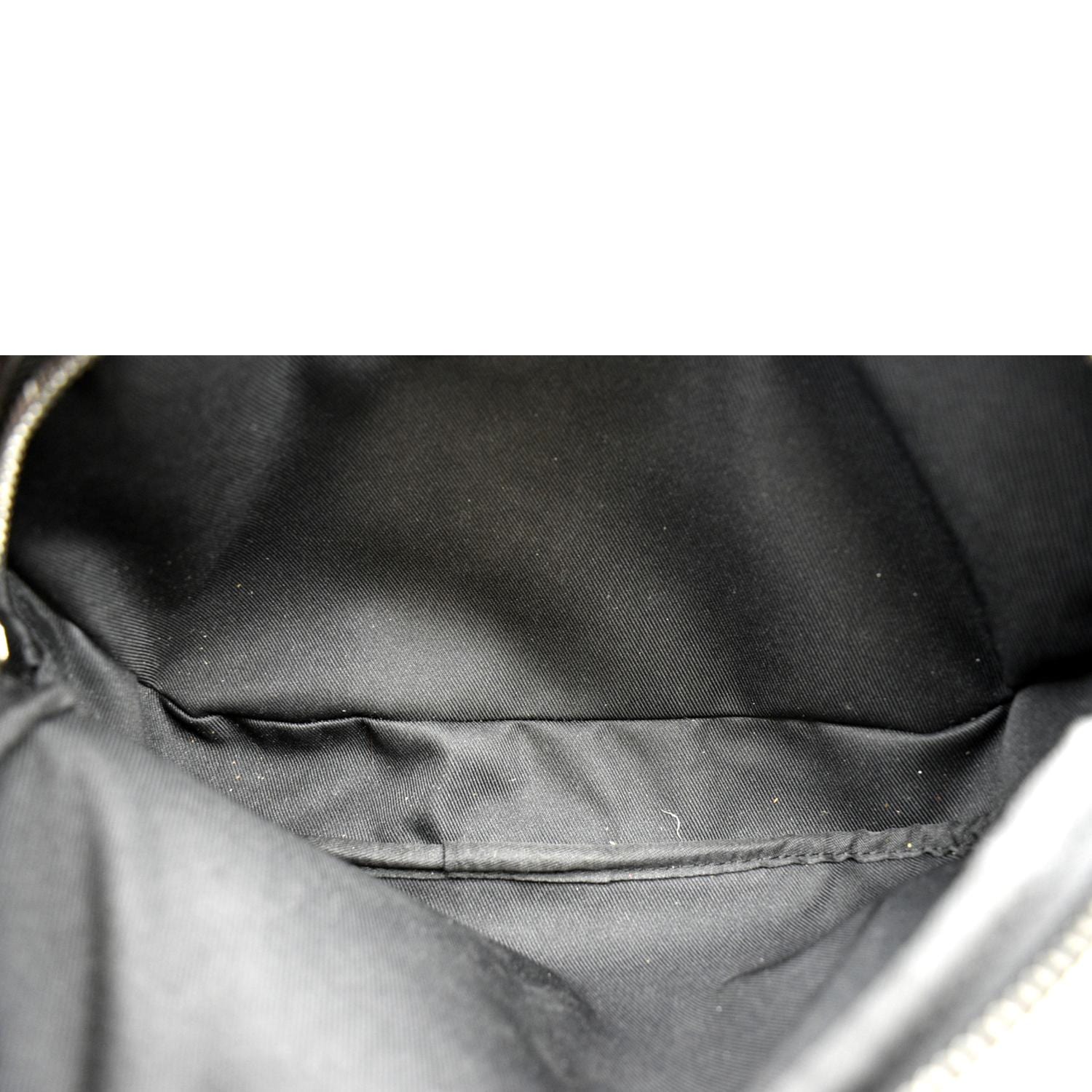 LOUIS VUITTON Modular Sling Monogram Eclipse Shoulder Bag Black