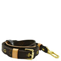 LOUIS VUITTON Monogram Canvas Shoulder Strap Brown