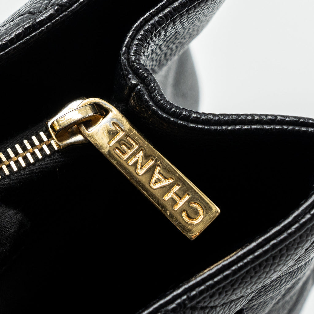 Chanel Grand Shopping Tote Caviar Black