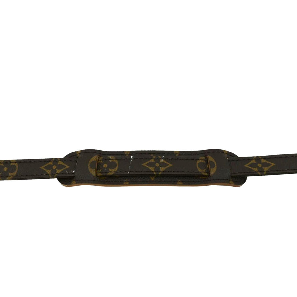 LOUIS VUITTON Monogram Canvas Shoulder Strap Brown