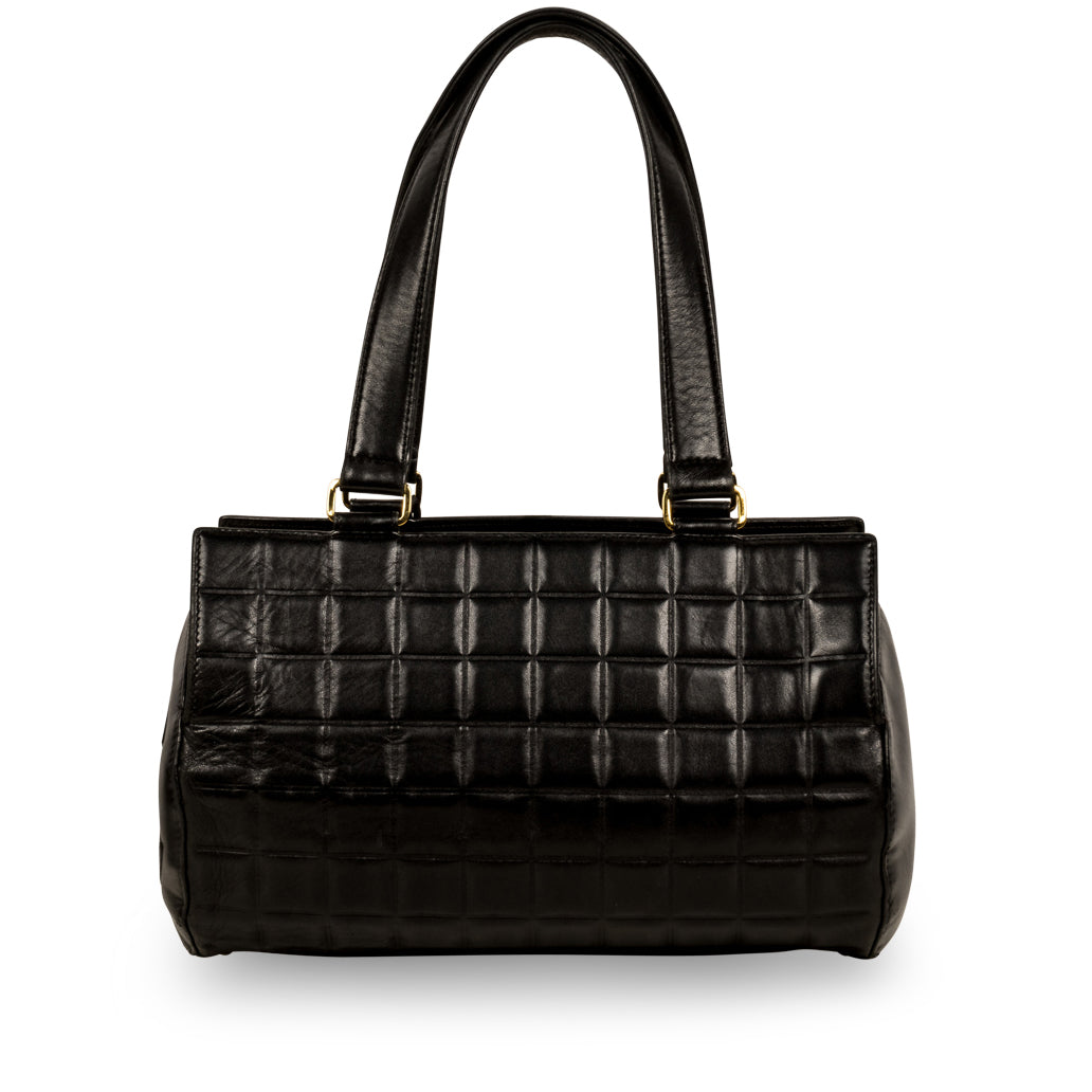 Chanel Vintage Quilted Bowler Tote