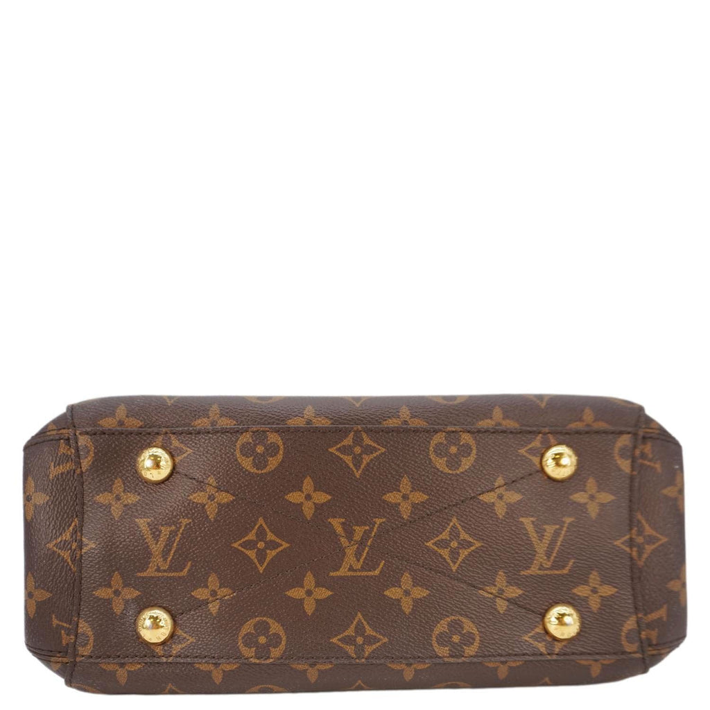LOUIS VUITTON Montaigne BB Monogram Canvas Shoulder Bag Brown