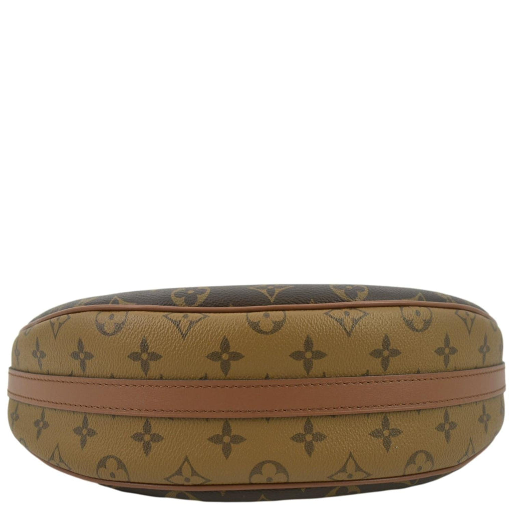 LOUIS VUITTON Loop Monogram Reverse Canvas Shoulder Bag Brown