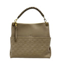 LOUIS VUITTON Maida Monogram Empreinte Leather Hobo Shoulder Bag Tourterelle