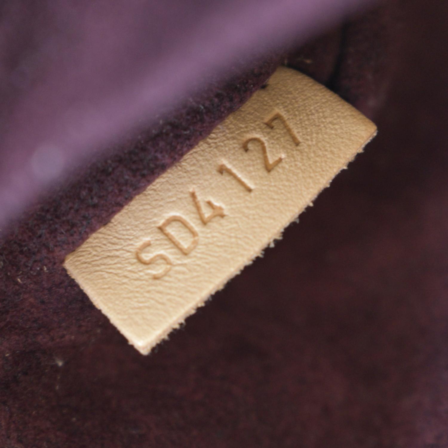 LOUIS VUITTON Montaigne MM Monogram Canvas Shoulder Bag Brown