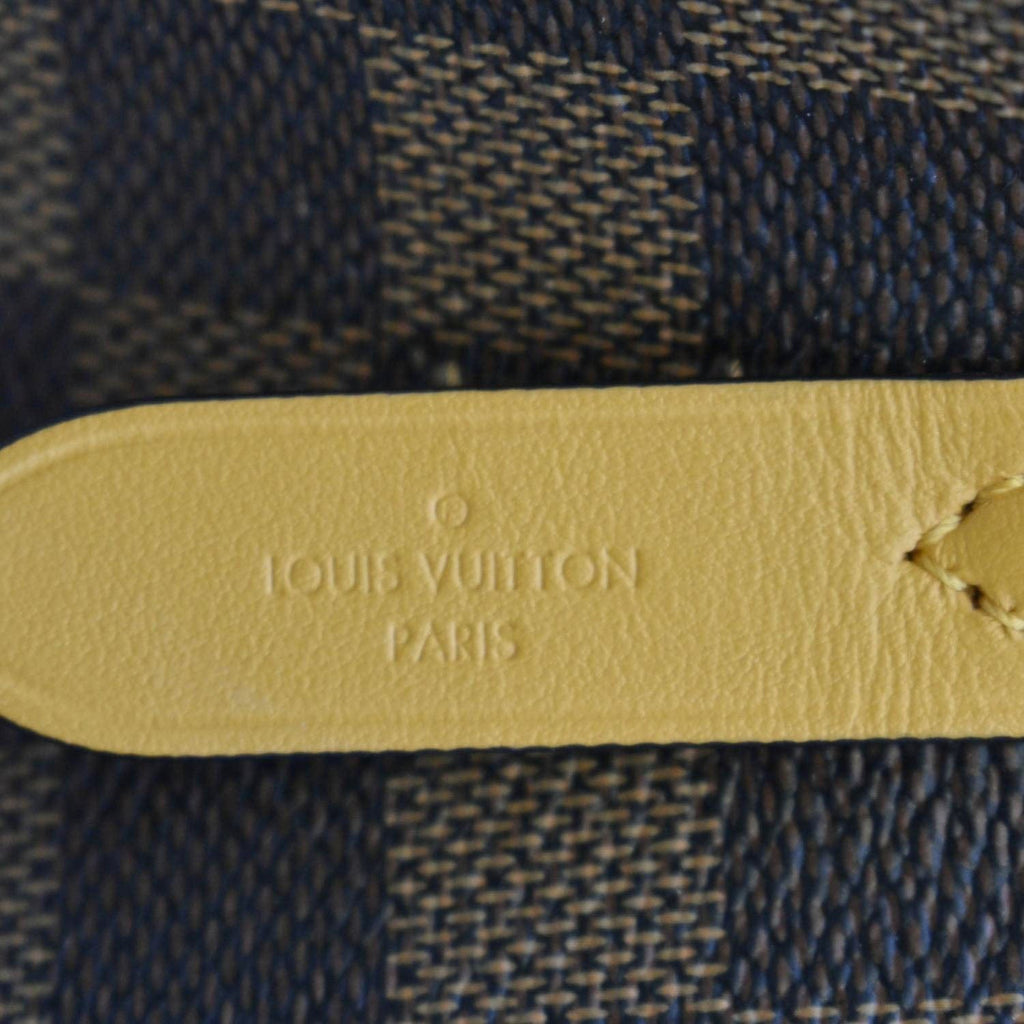 LOUIS VUITTON Neonoe Damier Ebene Shoulder Bag Safran Yellow