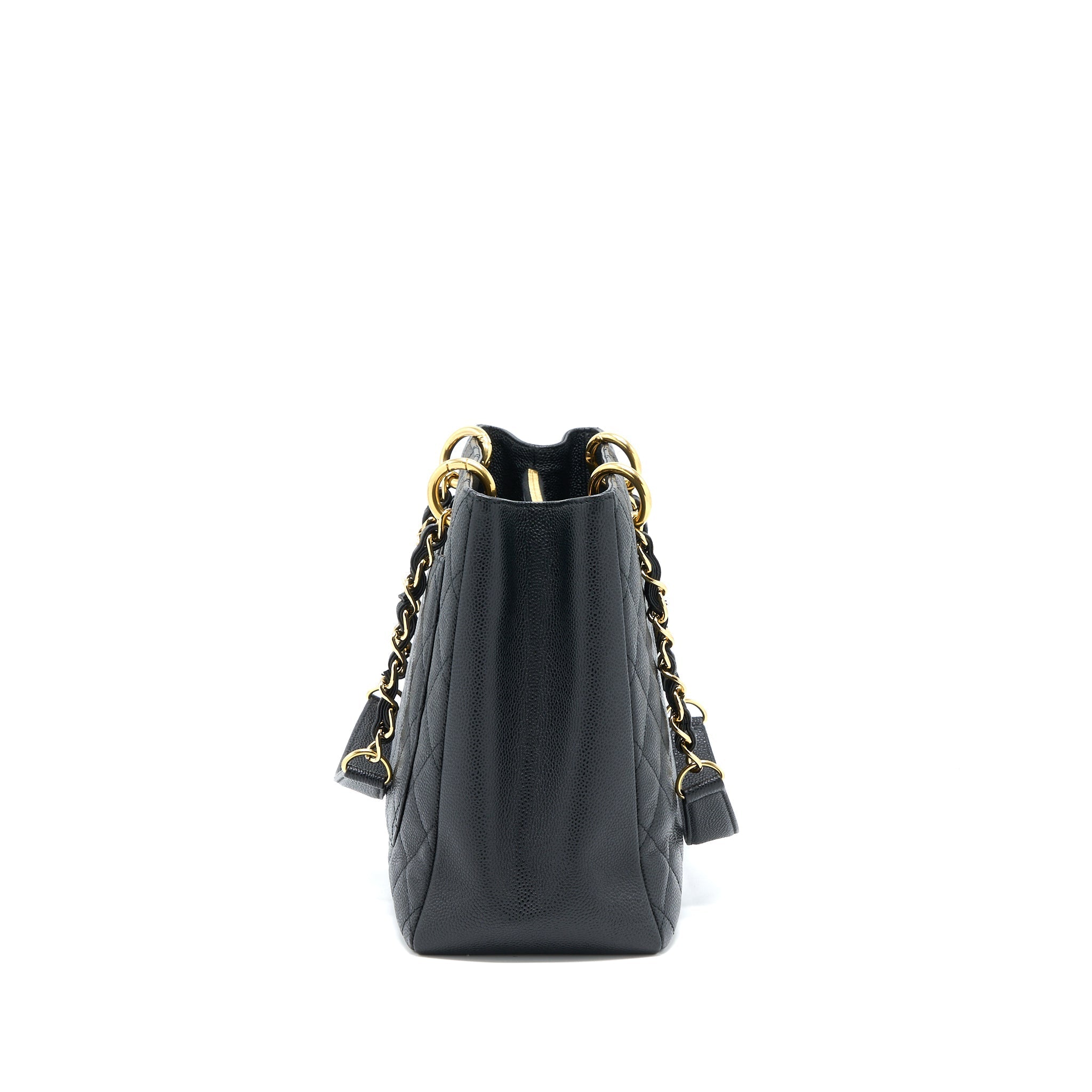 Chanel Grand Shopping Tote Bag Caviar Black