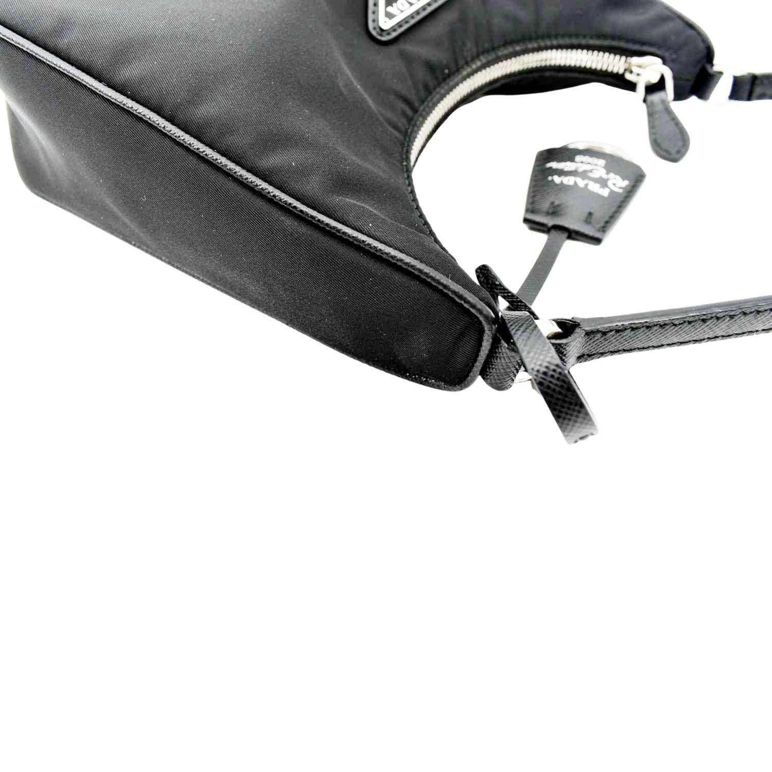 PRADA Re-Edition 2005 Re-Nylon Shoulder Bag Black