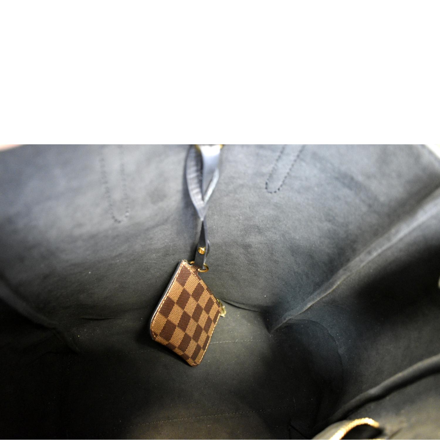 LOUIS VUITTON Belmont Damier Ebene Shoulder Bag Brown