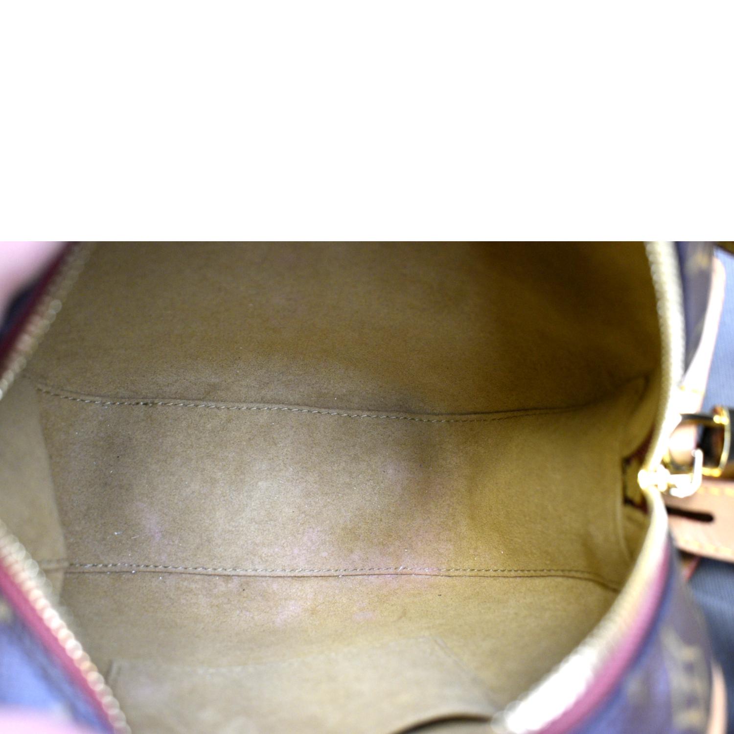 LOUIS VUITTON Boite Chapeau Souple MM Monogram Canvas Shoulder Bag Brown