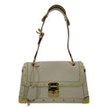 LOUIS VUITTON Suhali Le Talentueux Leather Shoulder Bag White