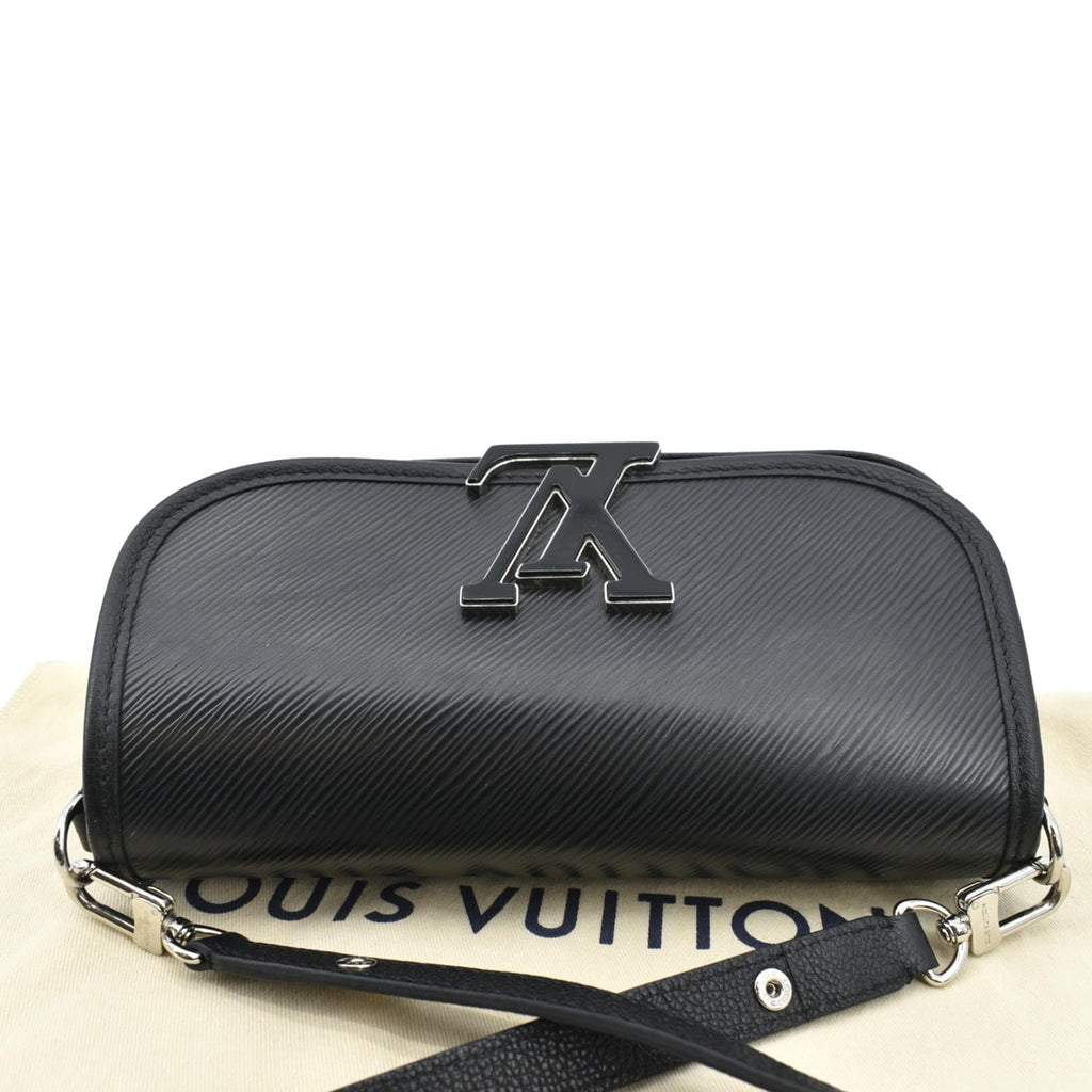 LOUIS VUITTON Buci Epi Grained Leather Shoulder Bag Black