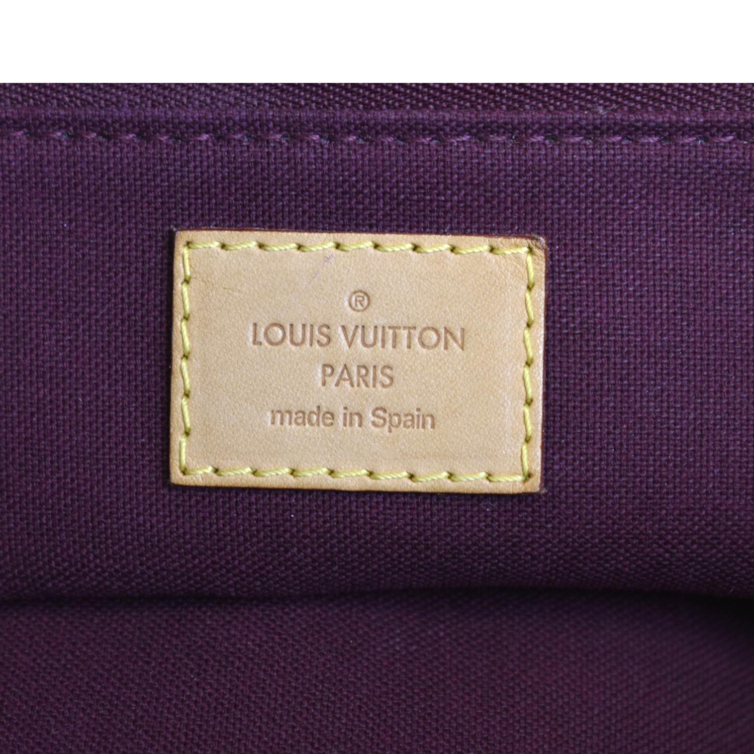 LOUIS VUITTON Raspail PM Monogram Canvas Shoulder Bag Brown