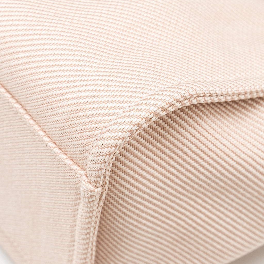 Chanel Deauville Tote Bag Canvas Light Pink L