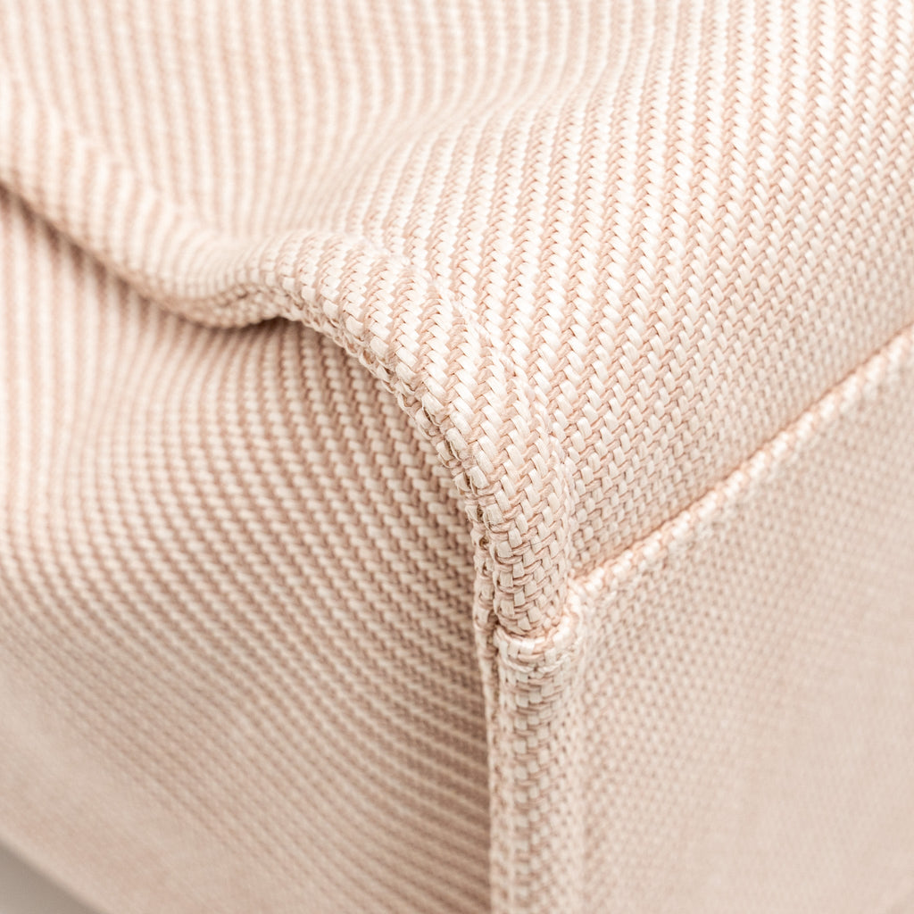 Chanel Deauville Tote Bag Canvas Light Pink L