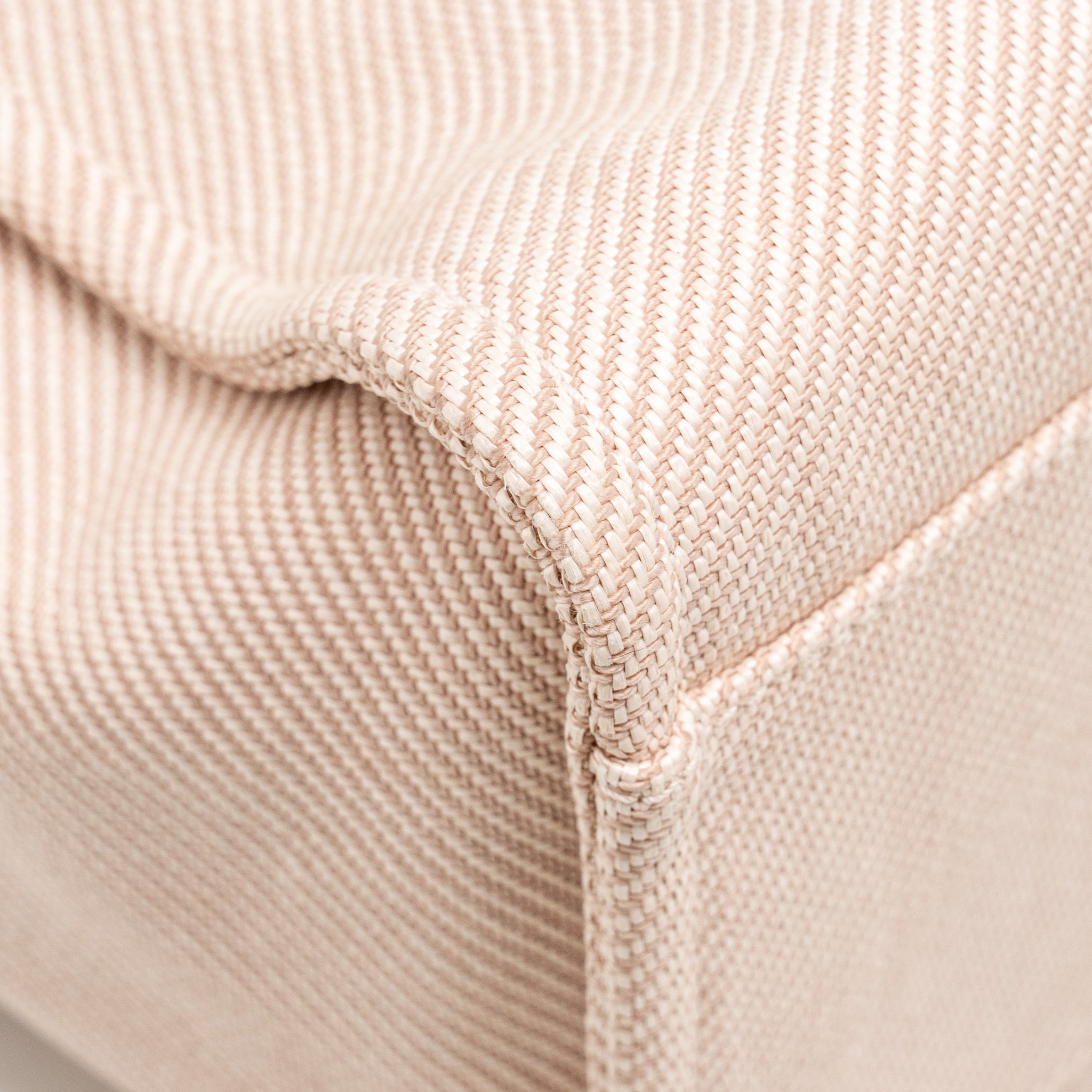 Chanel Deauville Tote Bag Canvas Light Pink L