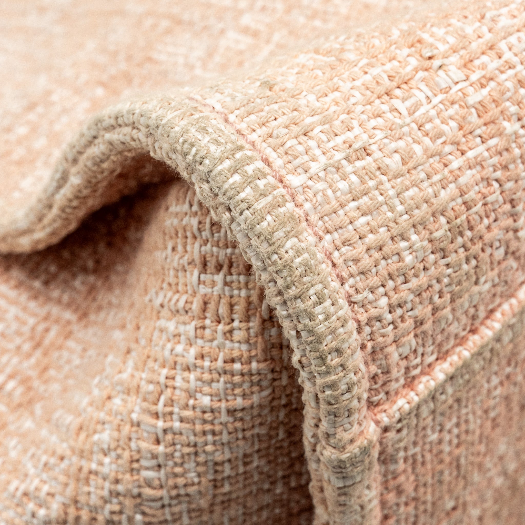 Chanel Deauville Tote Bag Canvas/ Calfskin Pink