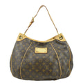 LOUIS VUITTON Galliera PM Monogram Canvas Hobo Shoulder Bag Brown