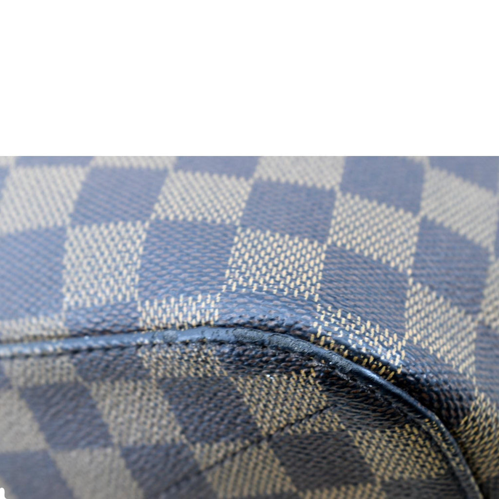 LOUIS VUITTON Siena GM Damier Ebene Shoulder Bag Brown