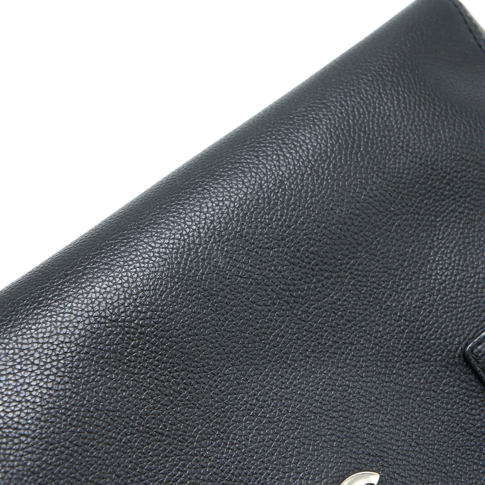 Chanel Cerf Tote Bag Grained Calfskin Black