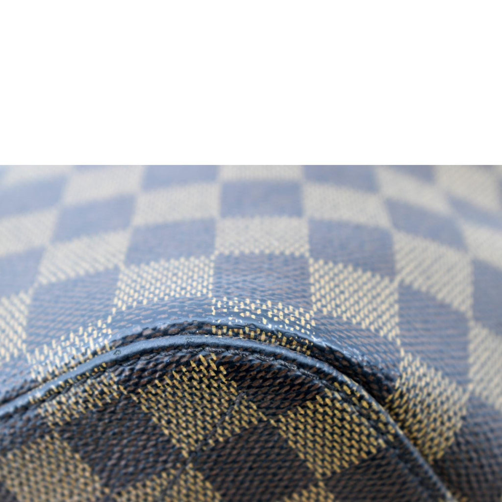 LOUIS VUITTON Siena GM Damier Ebene Shoulder Bag Brown