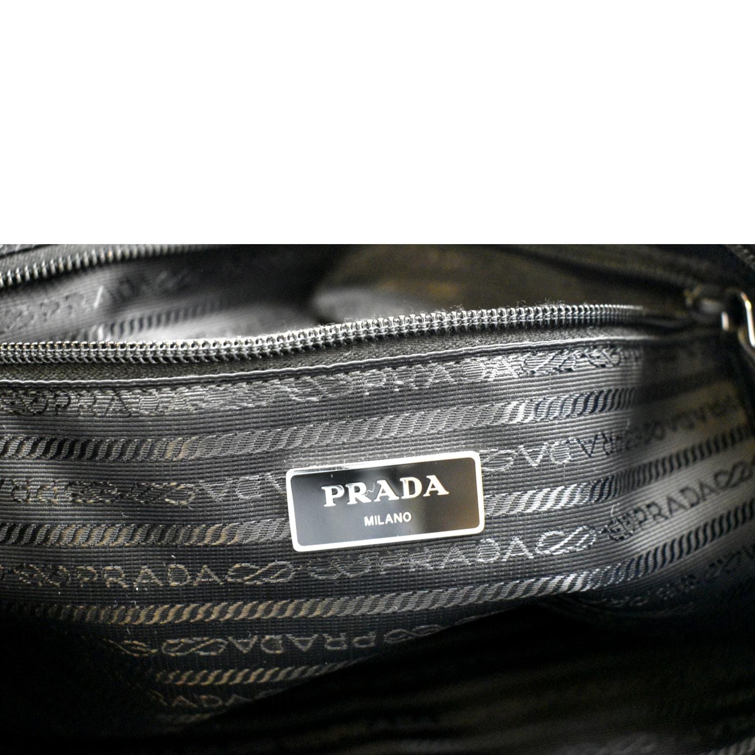 PRADA Nylon Tote Bag Black