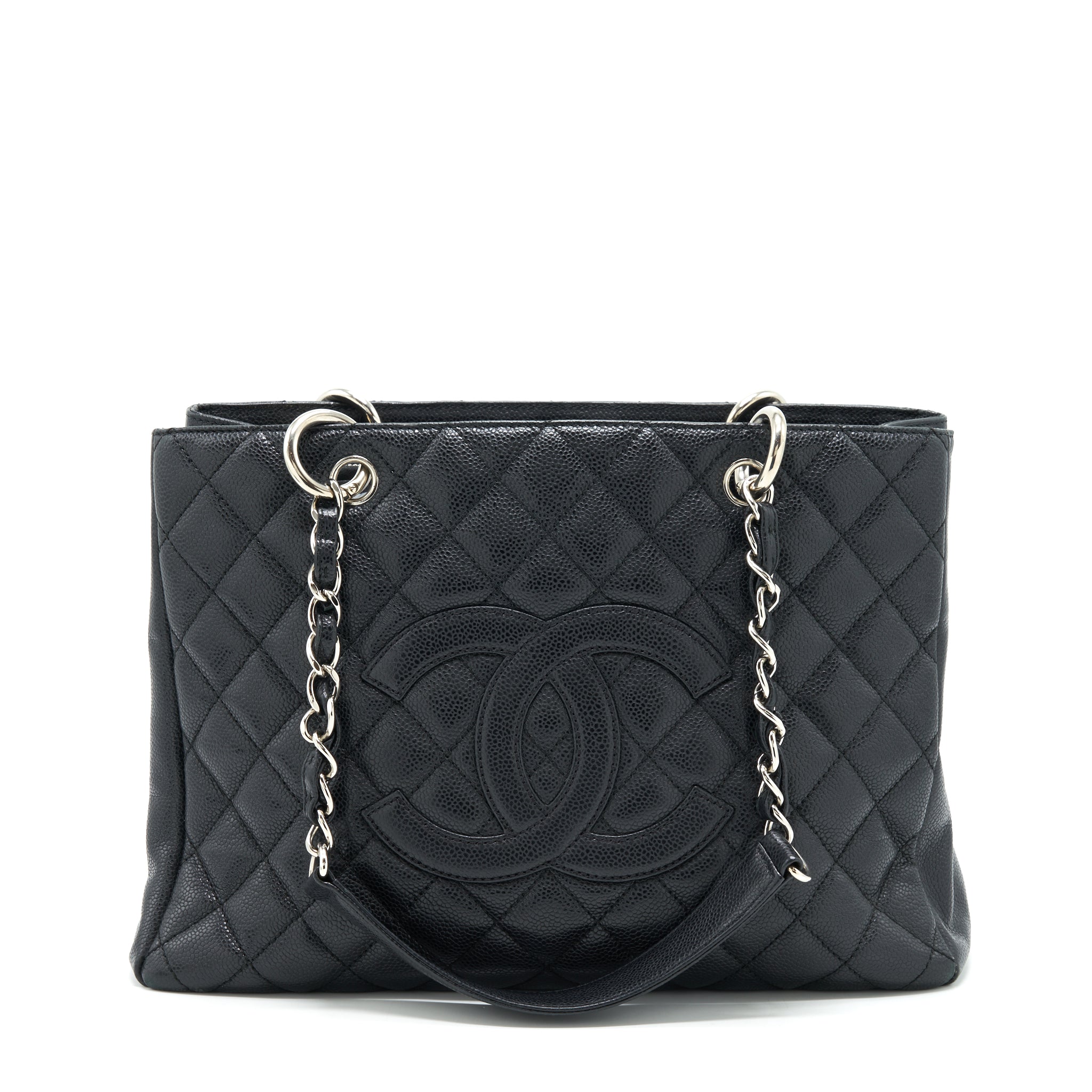 Chanel Grand Shopping Tote GST Caviar Black