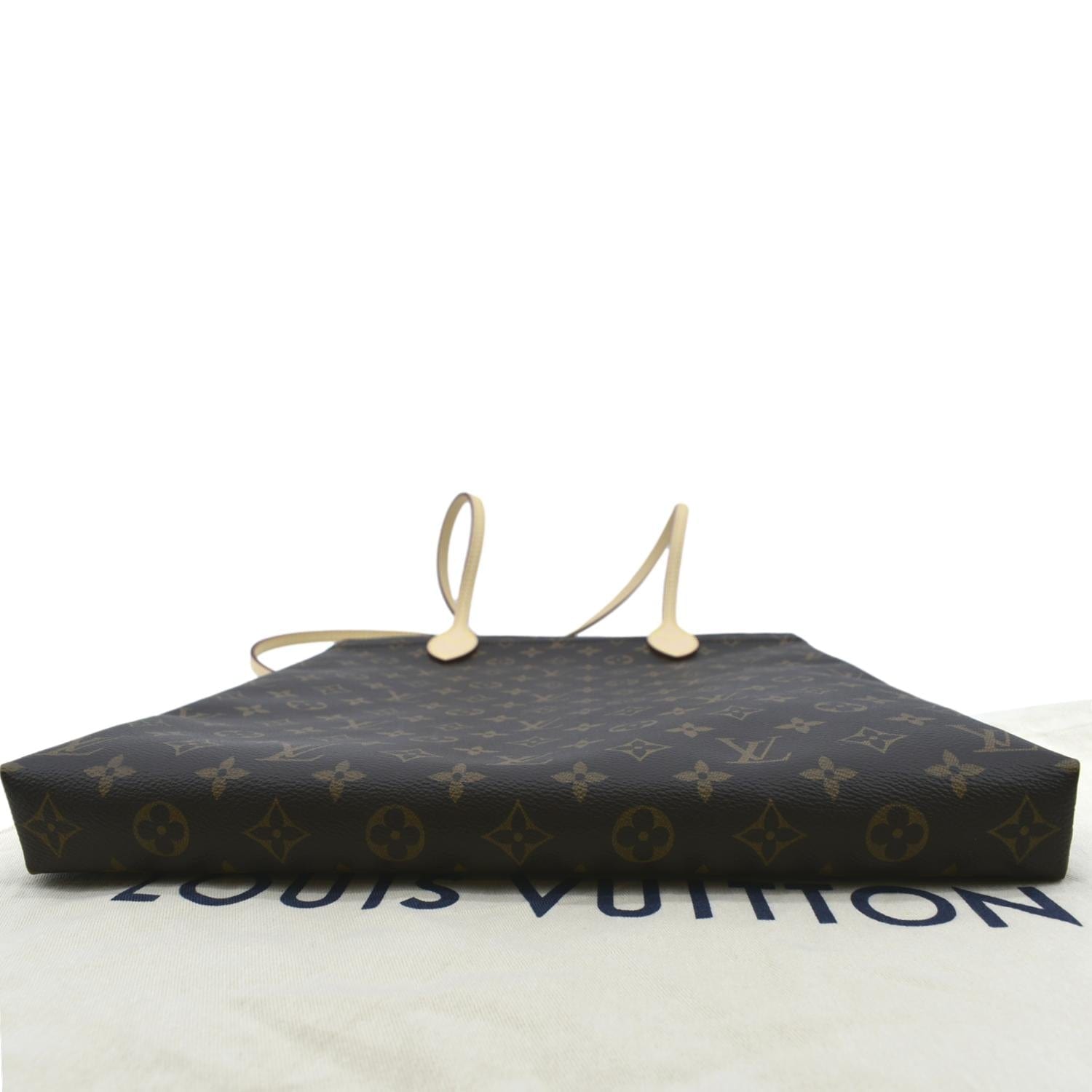 LOUIS VUITTON Carry it Monogram Canvas Shoulder Bag Brown