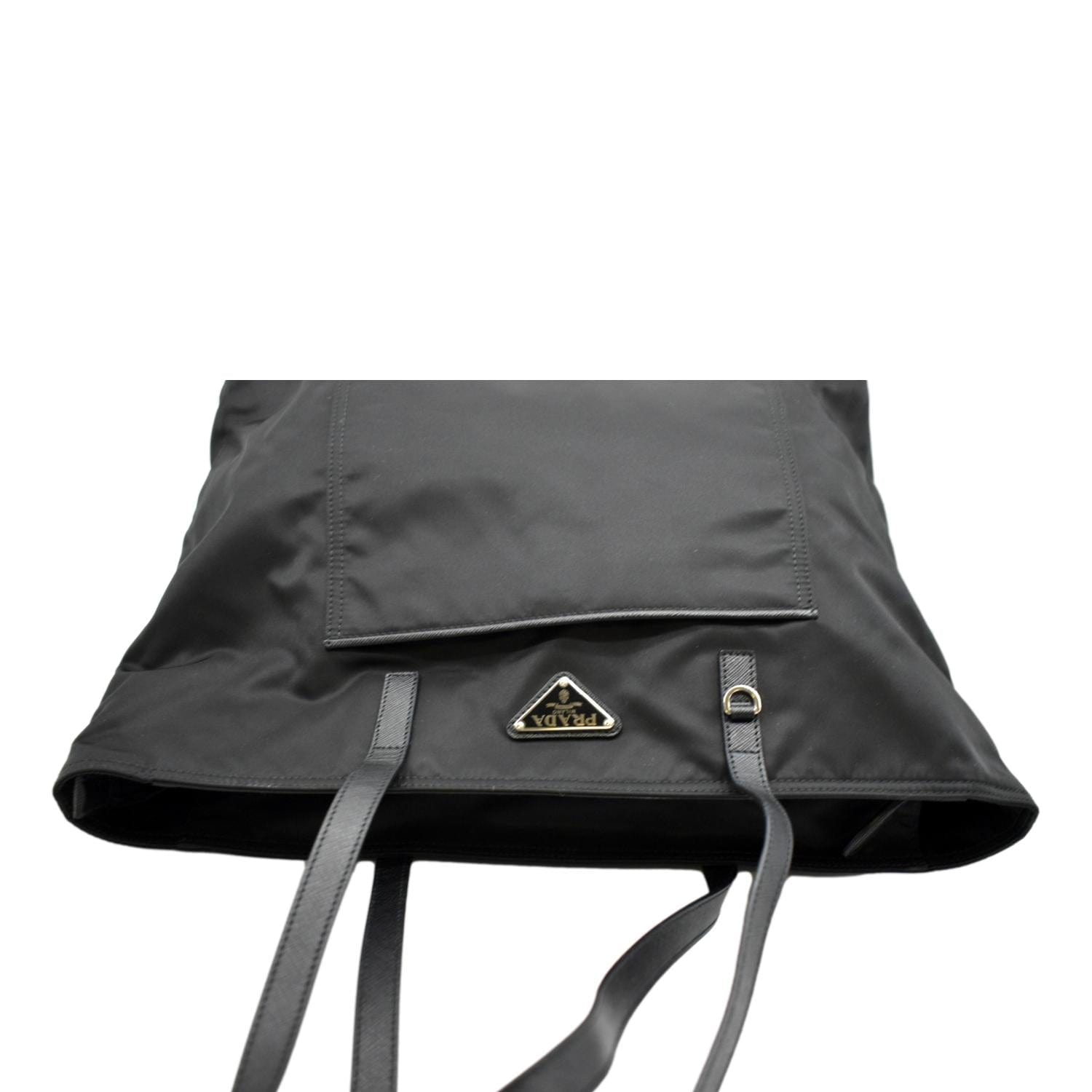PRADA Nylon Tote Bag Black