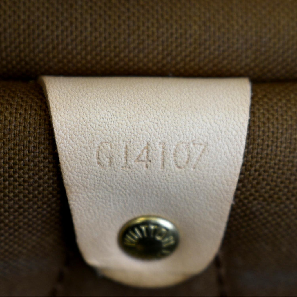 LOUIS VUITTON All-In MM Monogram Canvas Shoulder Bag Brown