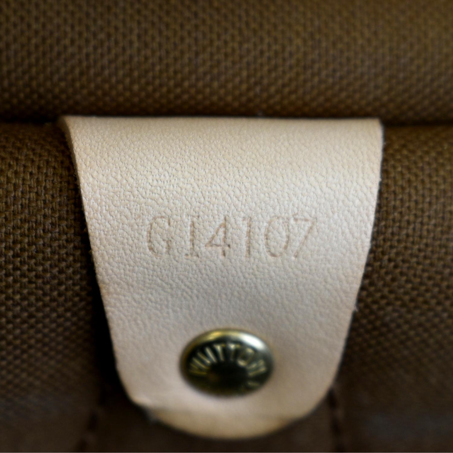 LOUIS VUITTON All-In MM Monogram Canvas Shoulder Bag Brown