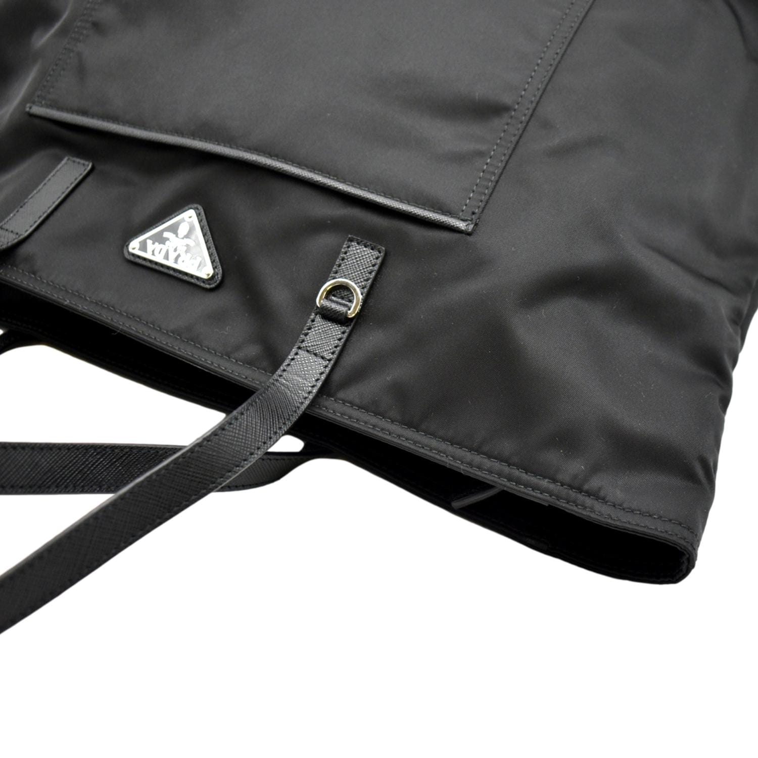 PRADA Nylon Tote Bag Black