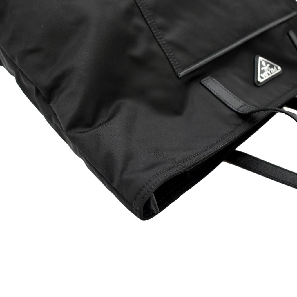 PRADA Nylon Tote Bag Black