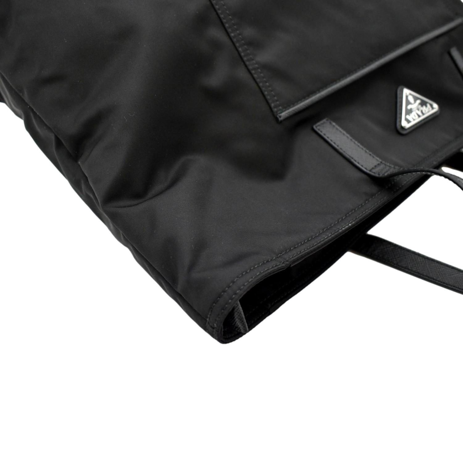 PRADA Nylon Tote Bag Black