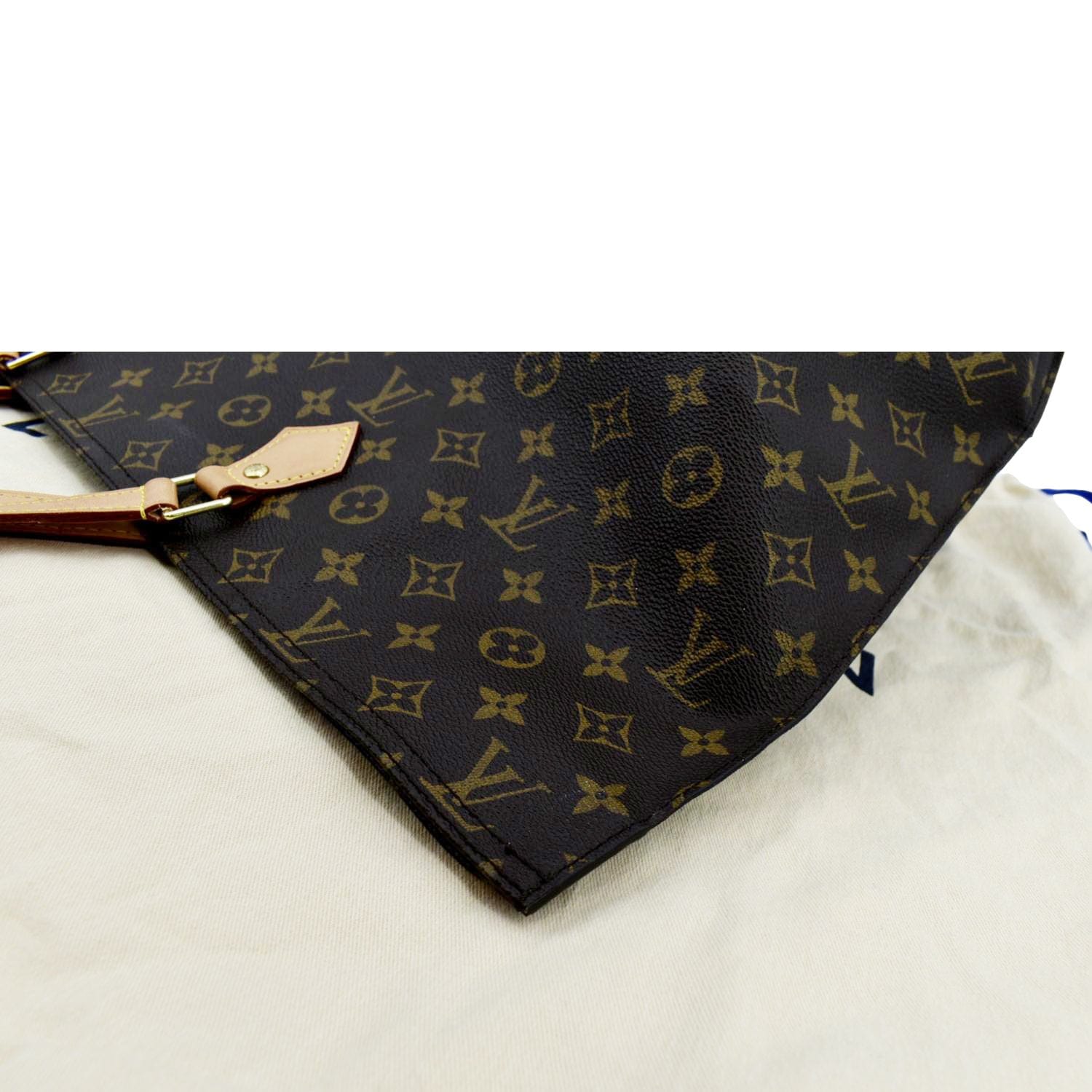LOUIS VUITTON All-In MM Monogram Canvas Shoulder Bag Brown