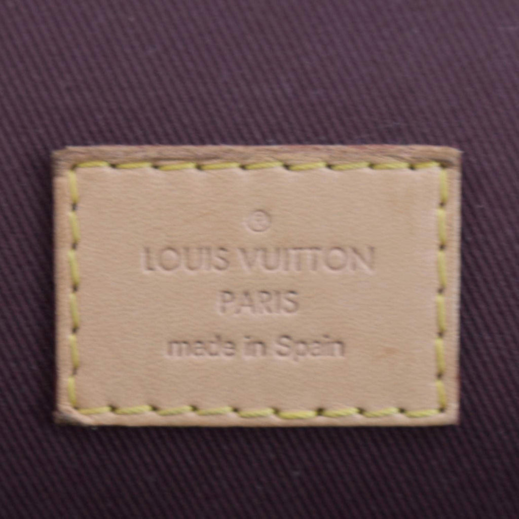 LOUIS VUITTON Cluny MM Monogram Canvas Shoulder Bag Brown